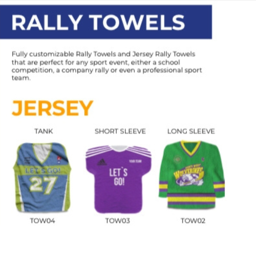 Sport Towels - Rally Towels